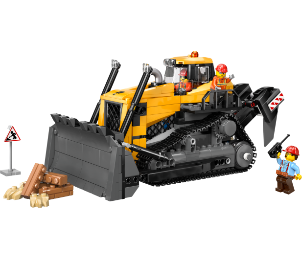 LEGO City 60466 Żółty buldożer z ładowarką - 1331643 - zdjęcie 4